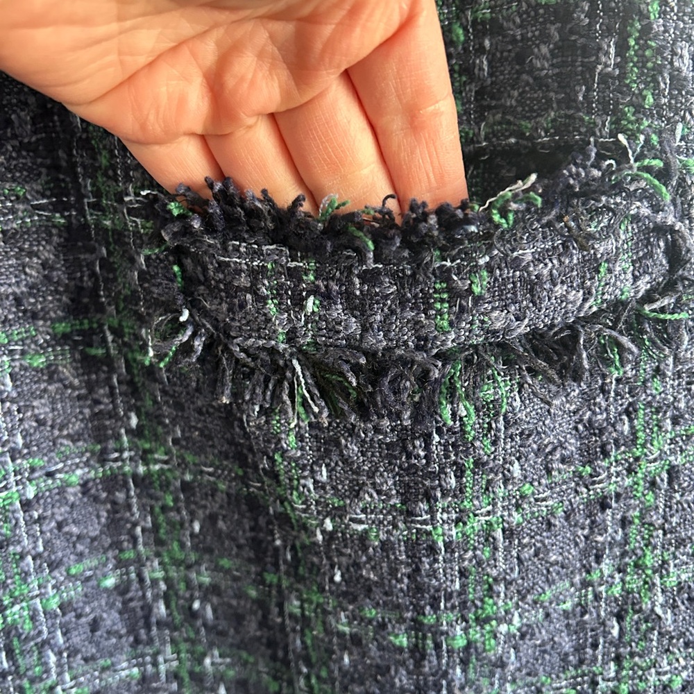 Sail to Sable Plaid Tweed Dress - Picture 6 of 8